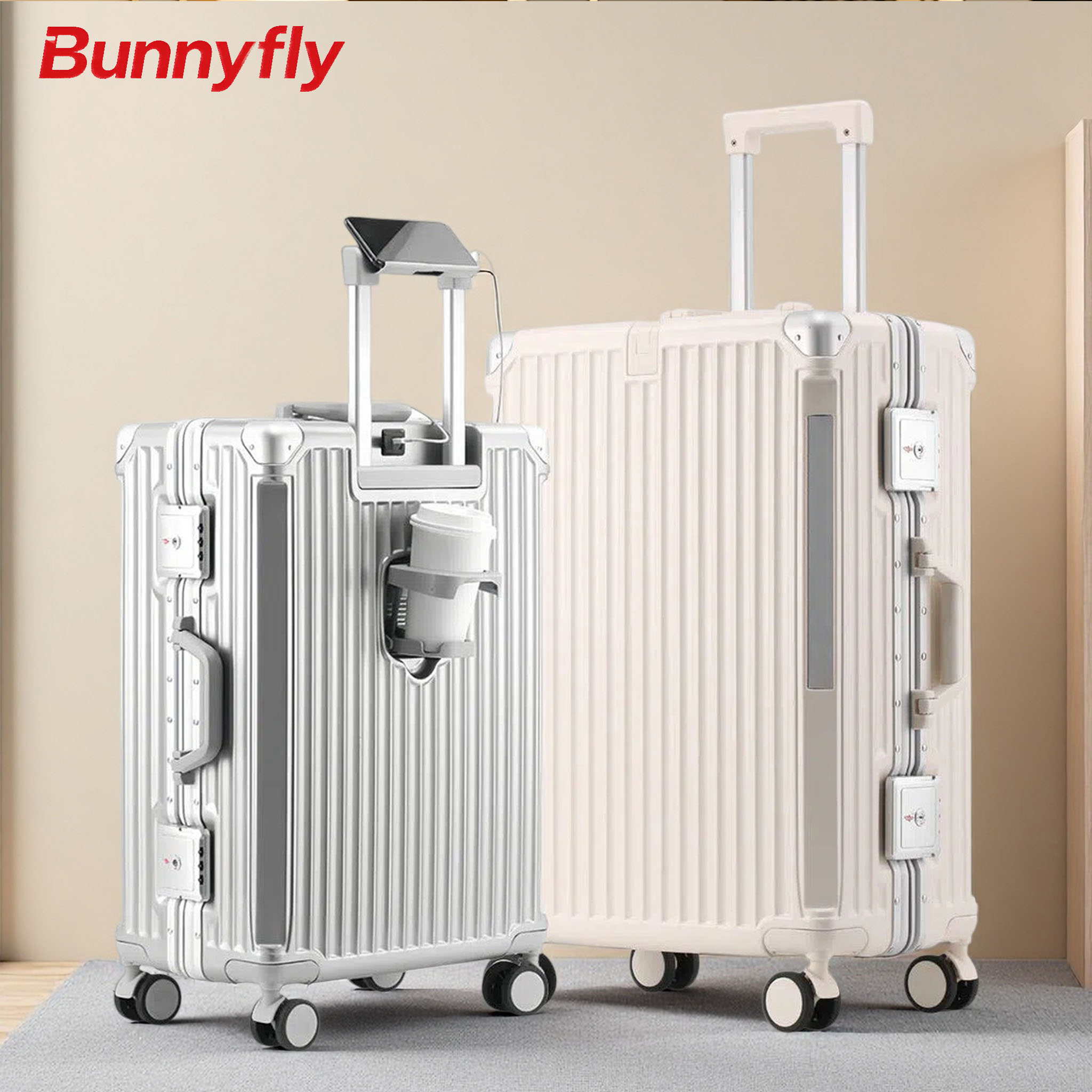BunnyFly 20 24 26 Carry-On Lug - Aluminum Frame Carry On Luggage review and price