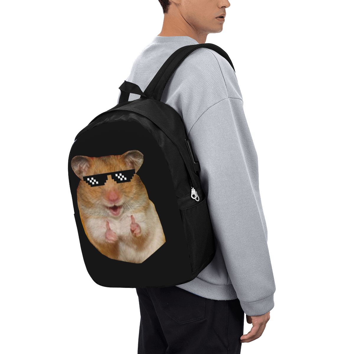 Funny Hamster Backpack Travel  - Travel Bags review and price