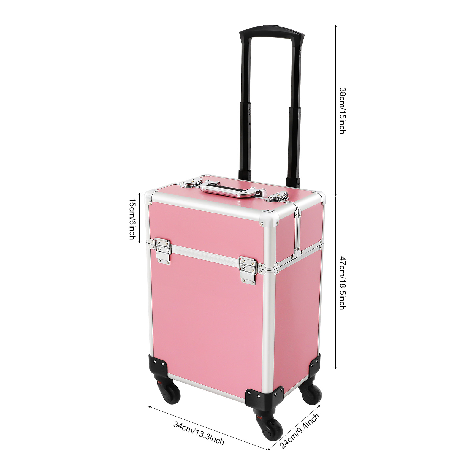 Rolling Makeup Train Case Cosm - Backpacks review and price
