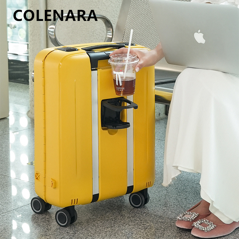 COLENARA Luggage Travel Bag 20 - Spinner Wheel Rolling Suitcase 20 Inch review and price