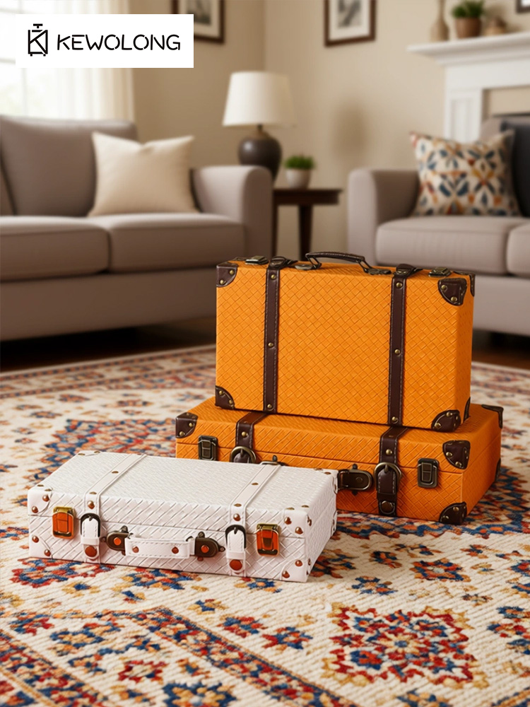 Vintage European Retro Suitcas - Retro Vintage Trunk Suitcase review and price
