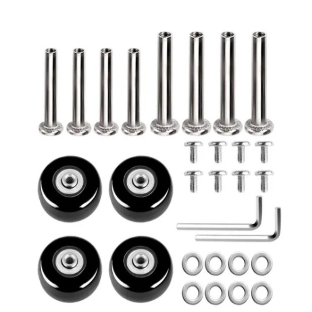 2/4pcs 57-59MM Sliding Replace - Silent Replacement Luggage Wheels review and price