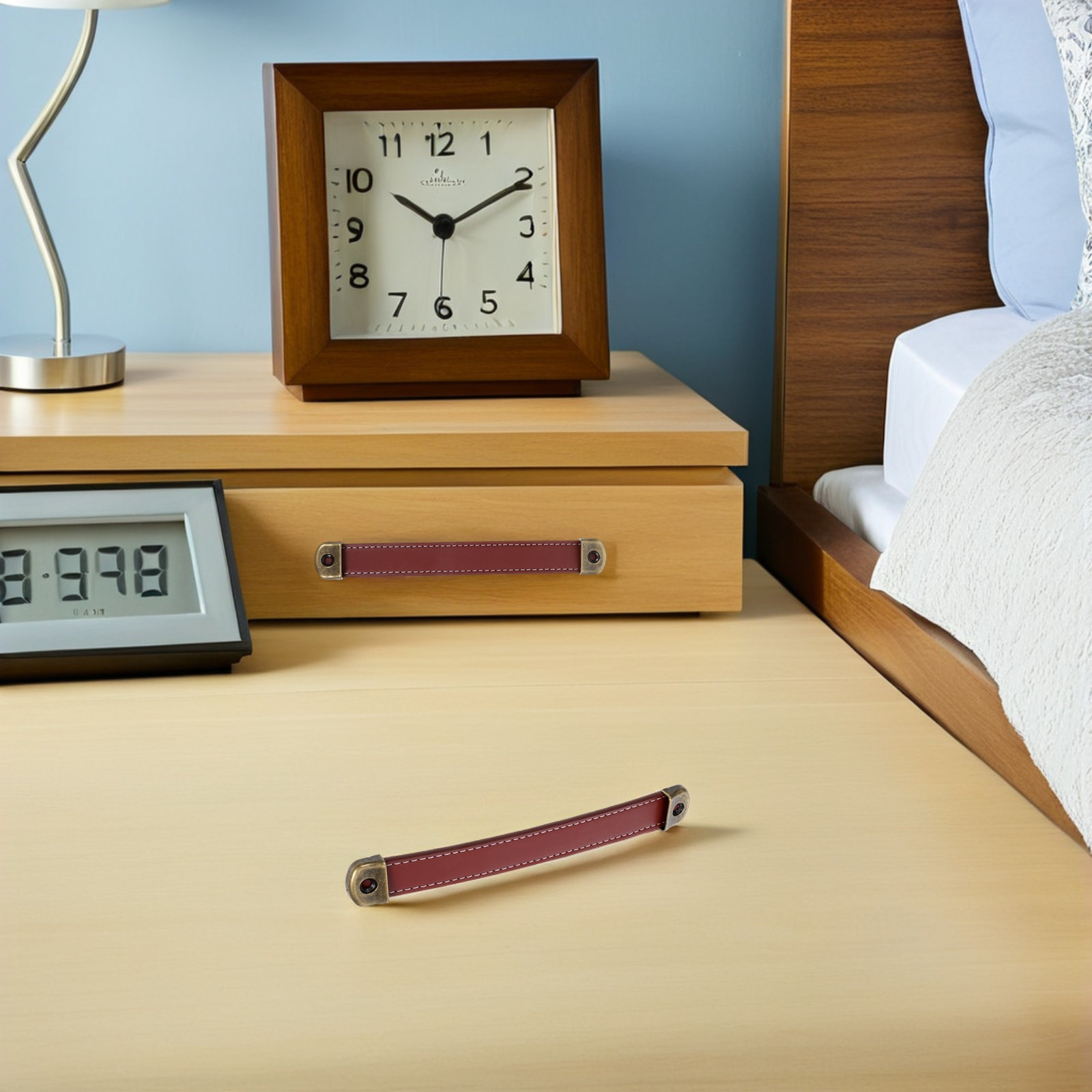 2Pcs Retro PU Cabinet Pull Han - Retro Vintage Trunk Suitcase review and price