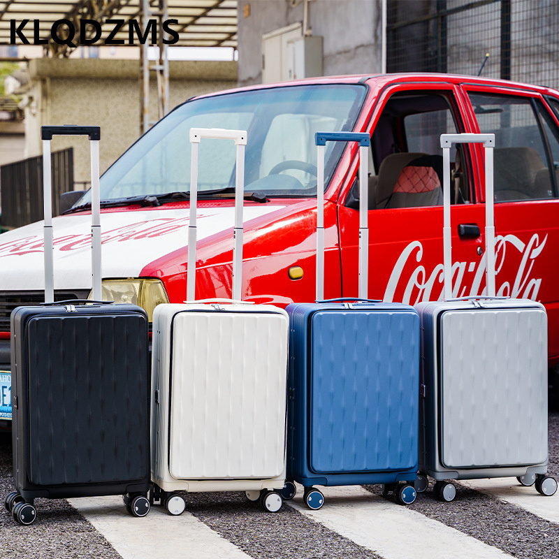 KLQDZMS Travel Luggage Front O - Front Opening Laptop Luggage 24 Inch review and price