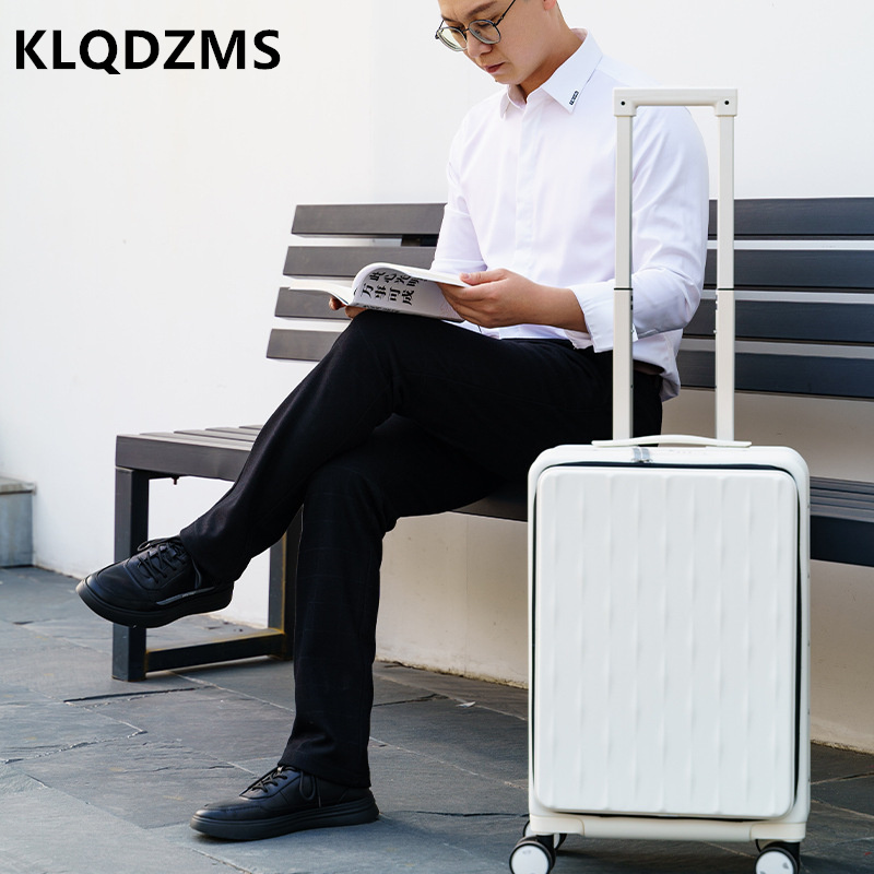 KLQDZMS Travel Luggage Front O - Front Opening Laptop Luggage 24 Inch review and price