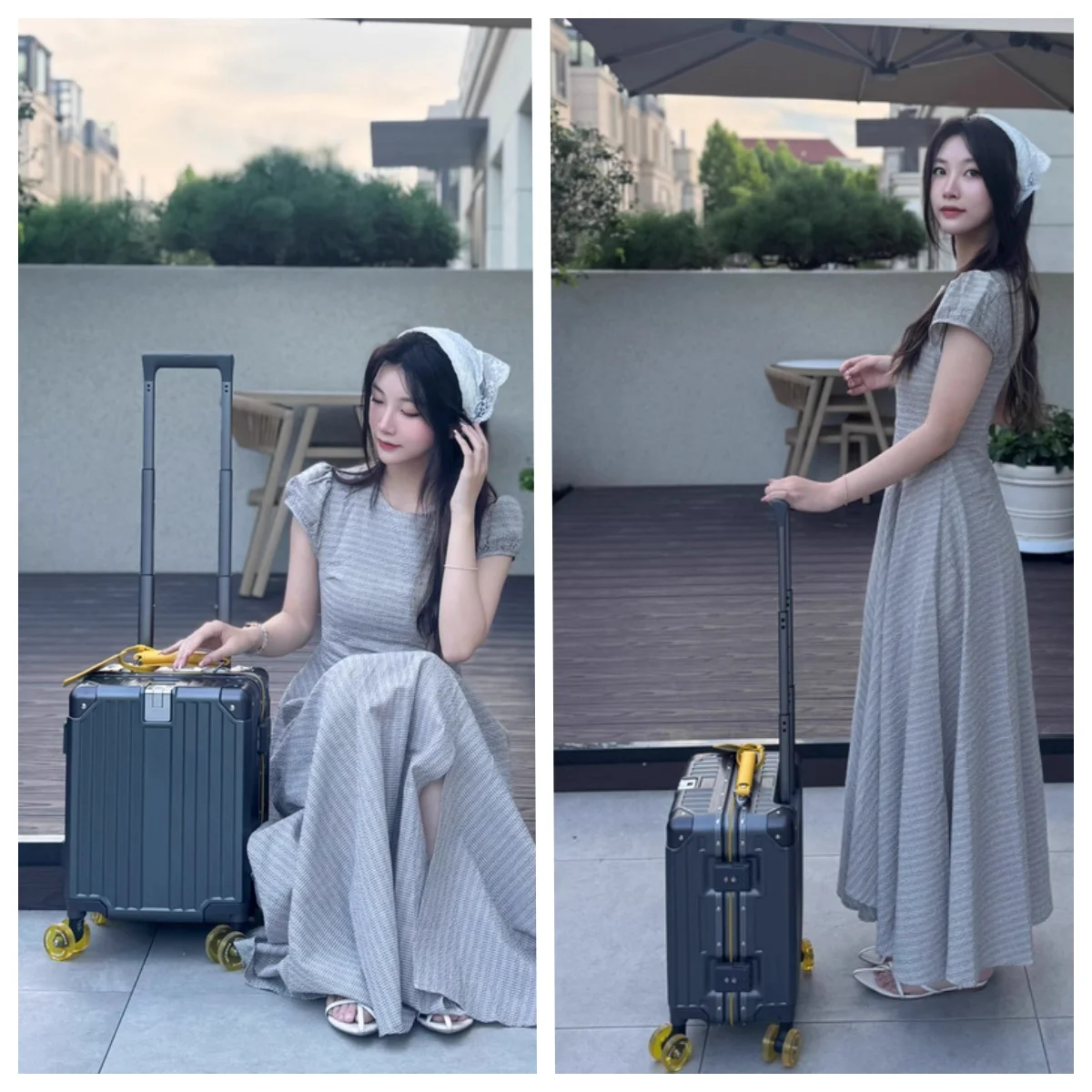 14‘’ Rolling Luggage Lightweig - Aluminum Frame Carry On Luggage review and price