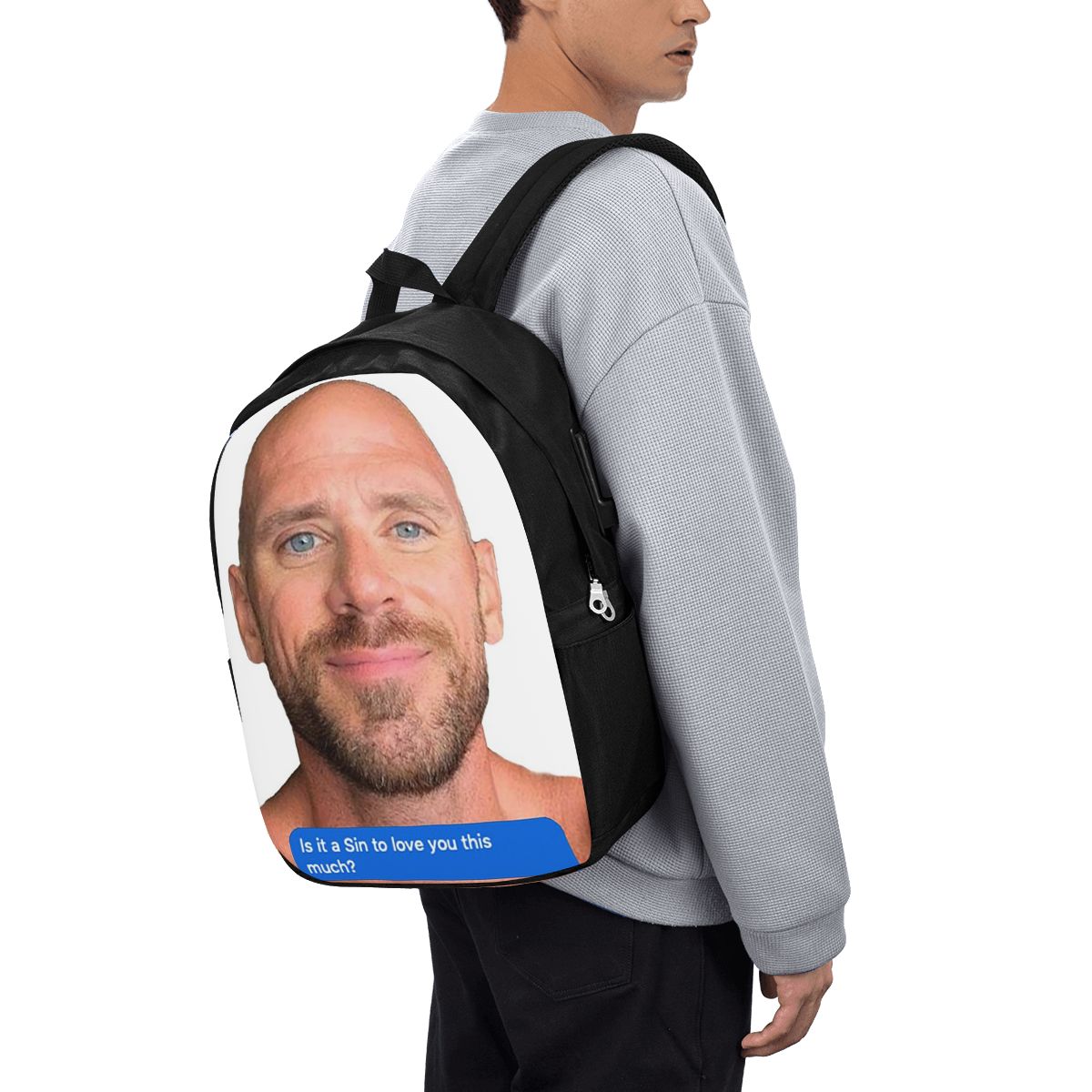 Johnny Sins Flirty Text Bubble - Travel Bags review and price