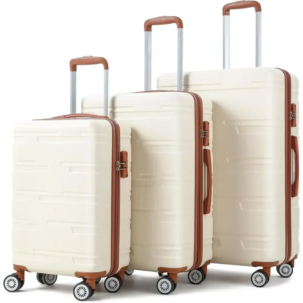 Expandable 3-Piece Hardshell L - Expandable Hard Shell Luggage Set review and price