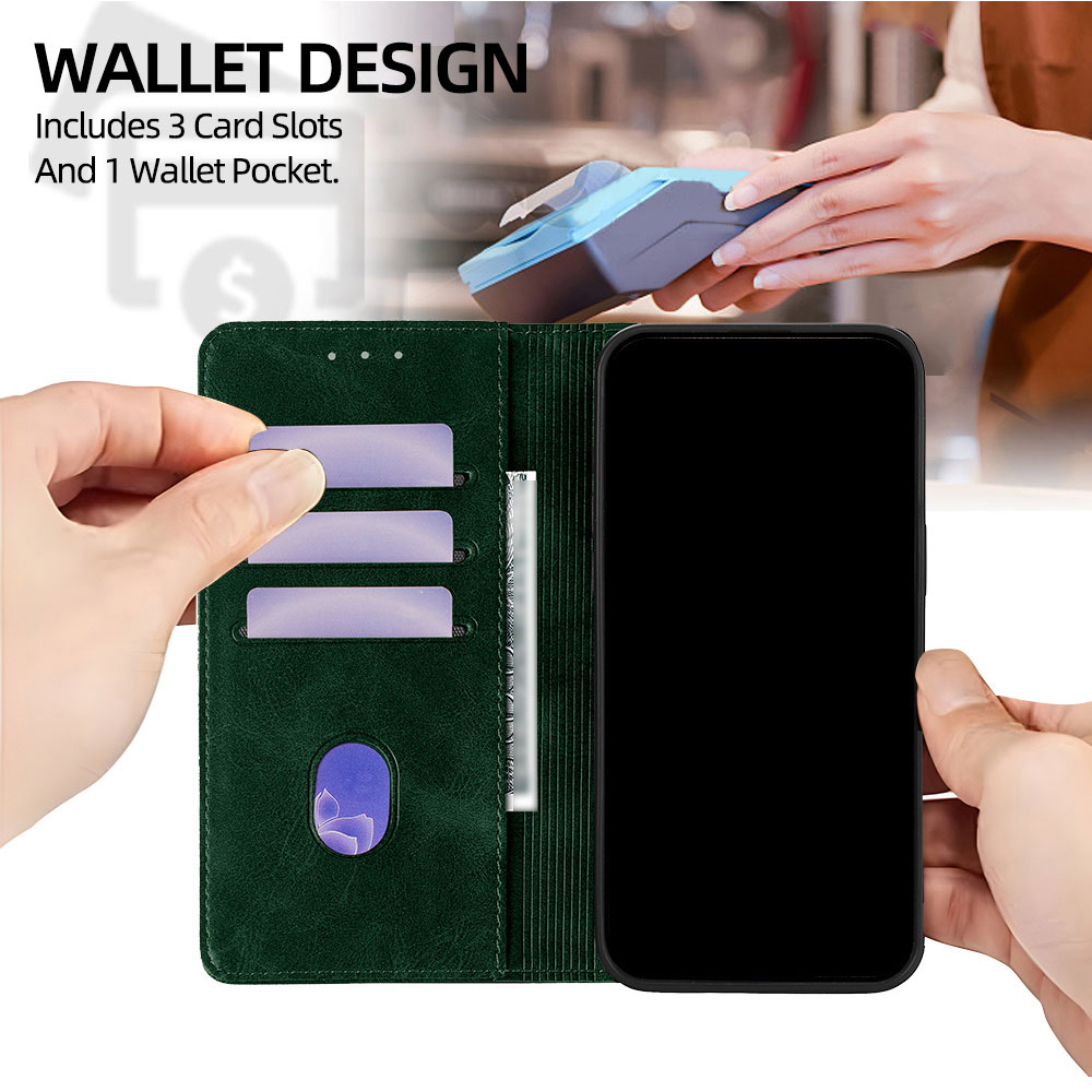 Magnetic Leather Floral patter - Wallets review and price