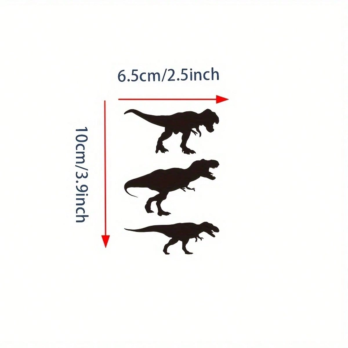 T-Rex Silhouette Car Sticker,  - Handbags review and price