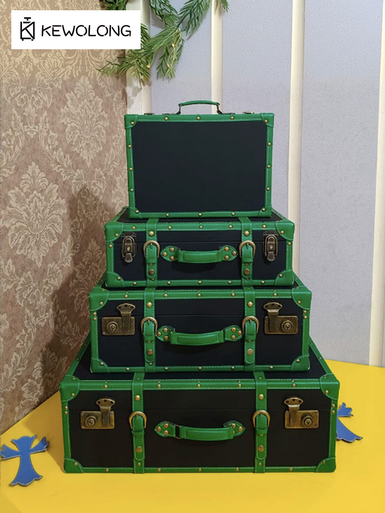Vintage Leather Suitcase Stora - Retro Vintage Trunk Suitcase review and price