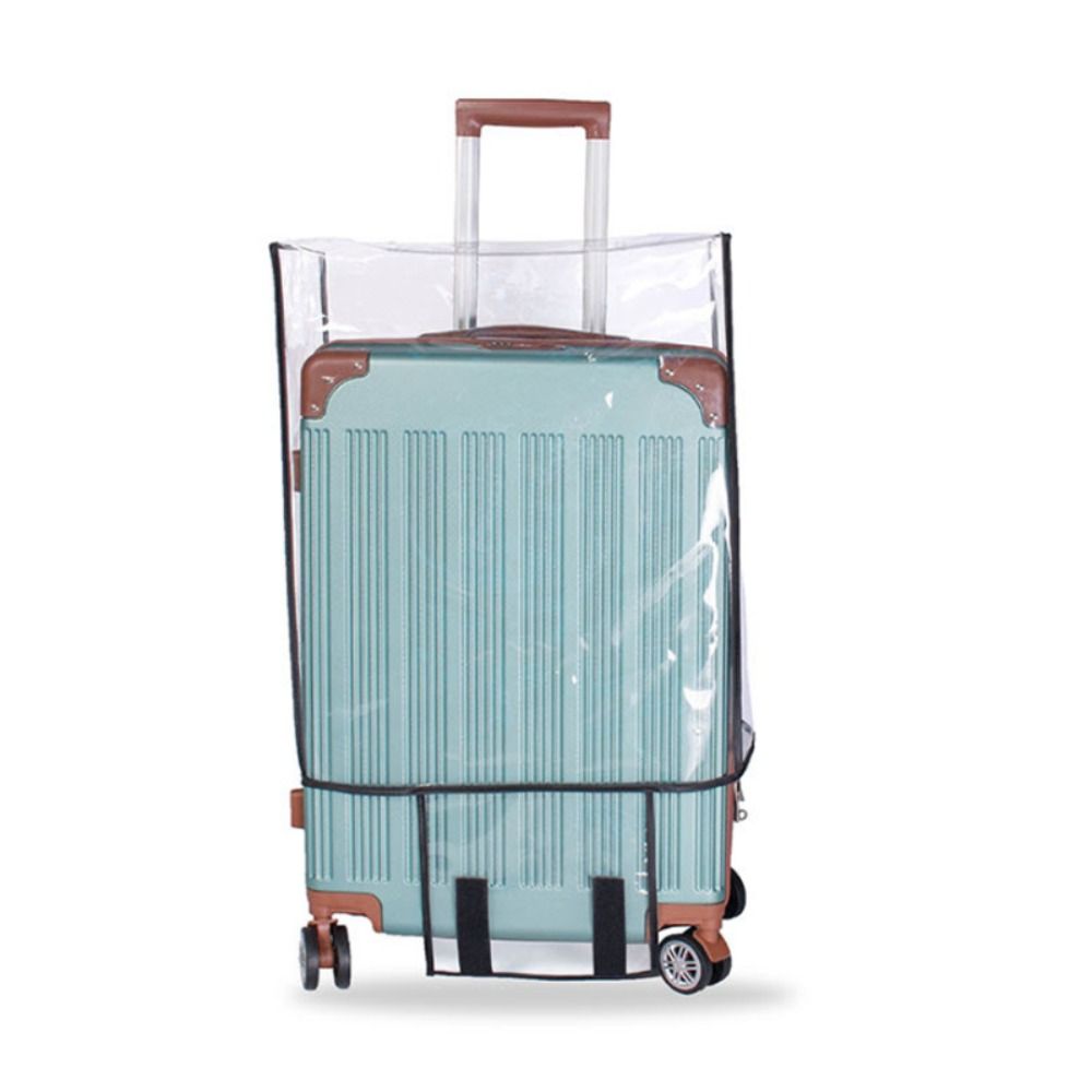 Transparent PVC Waterproof Pro - Luggage Protective Cover Transparent review and price