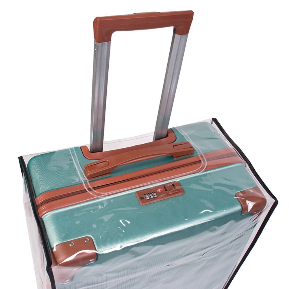 Transparent PVC Waterproof Pro - Luggage Protective Cover Transparent review and price