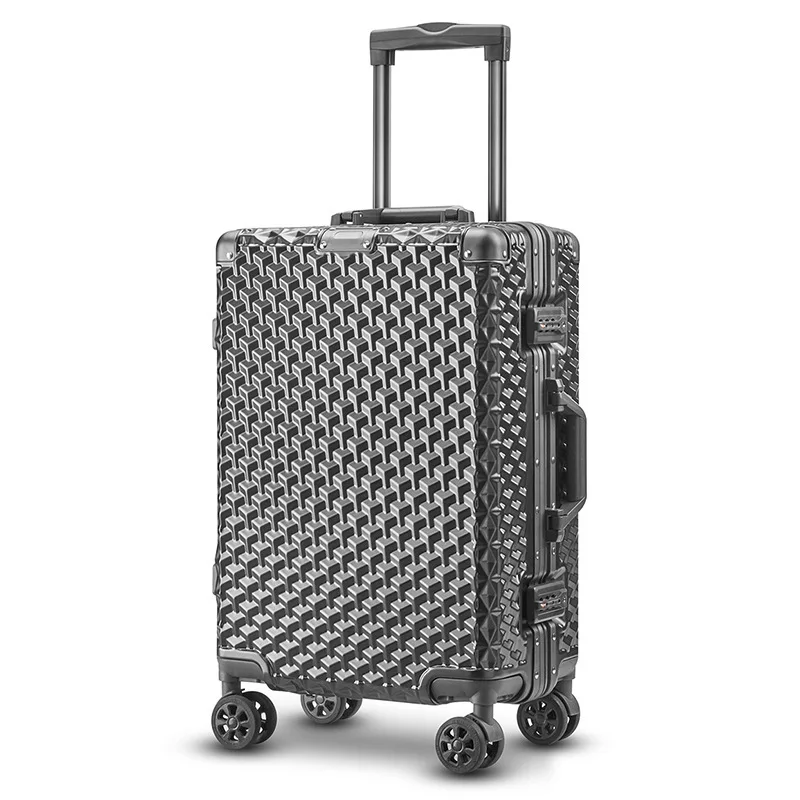 New Travel suitcase,password b - Aluminum Frame Carry On Luggage review and price