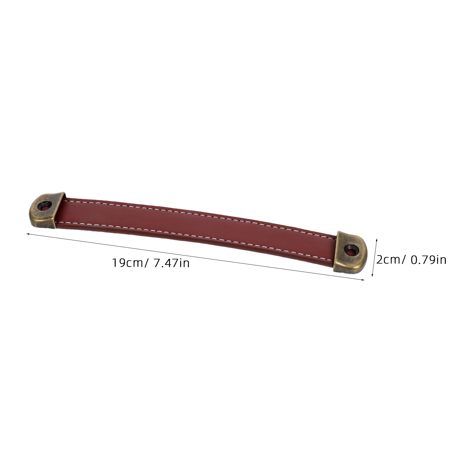 2Pcs Retro PU Furniture Handle - Retro Vintage Trunk Suitcase review and price