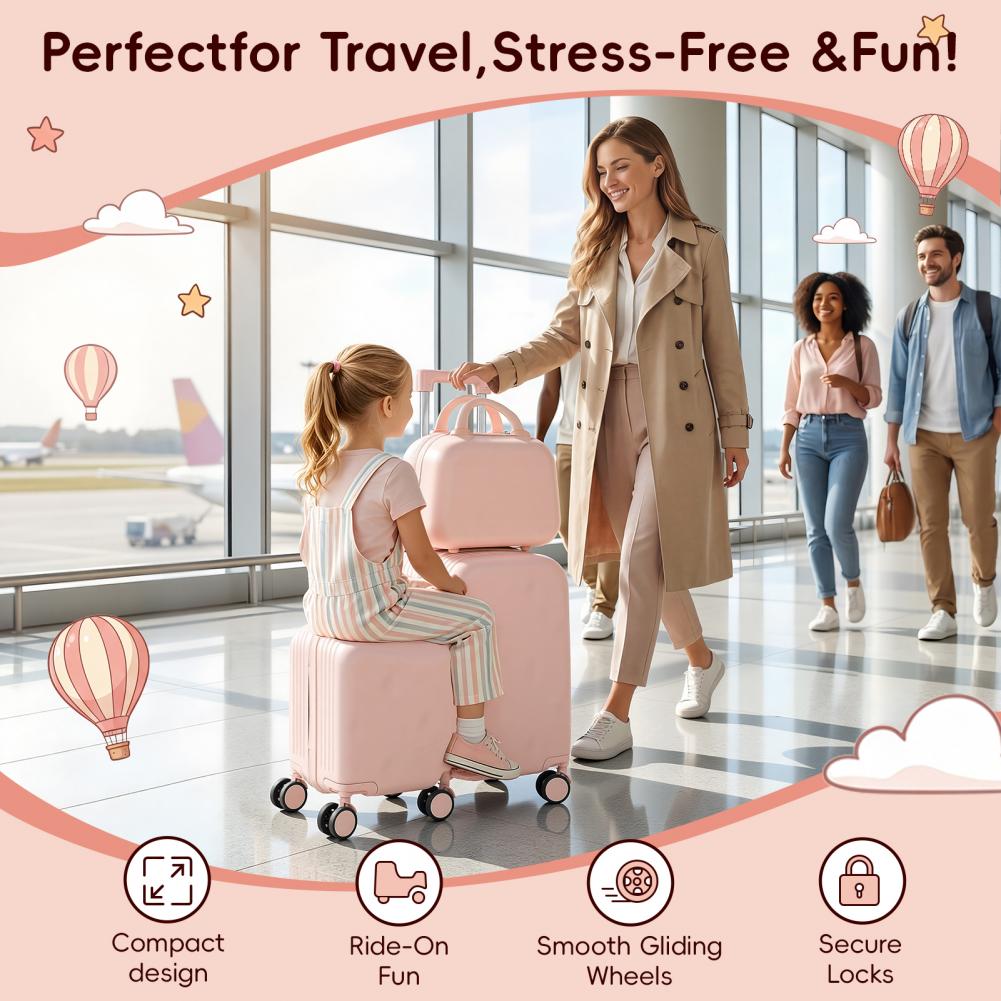 Fun Scooter 20 Inch Kids Ride  - Kids Ride On Suitcase Scooter review and price