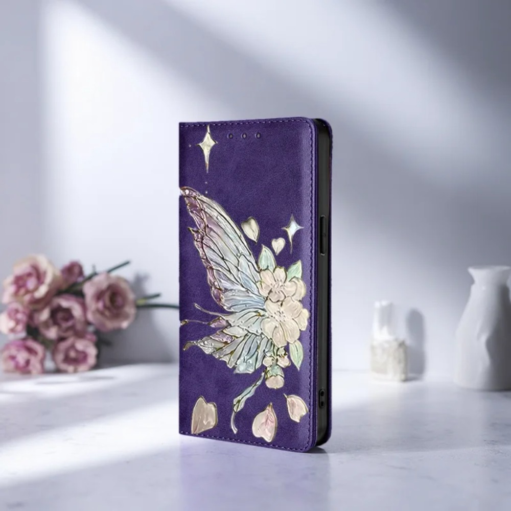 Painted Magnetic Flip Leather  - Wallets review and price